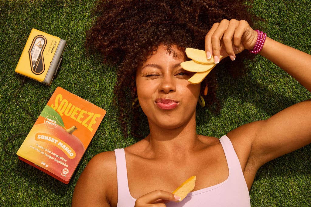 SUNSET MANGO - FREEZE-DRIED MANGO SLICES (30g)