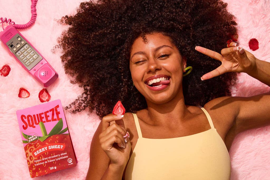BERRY SWEET - FREEZE-DRIED STRAWBERRY SLICES (23g)