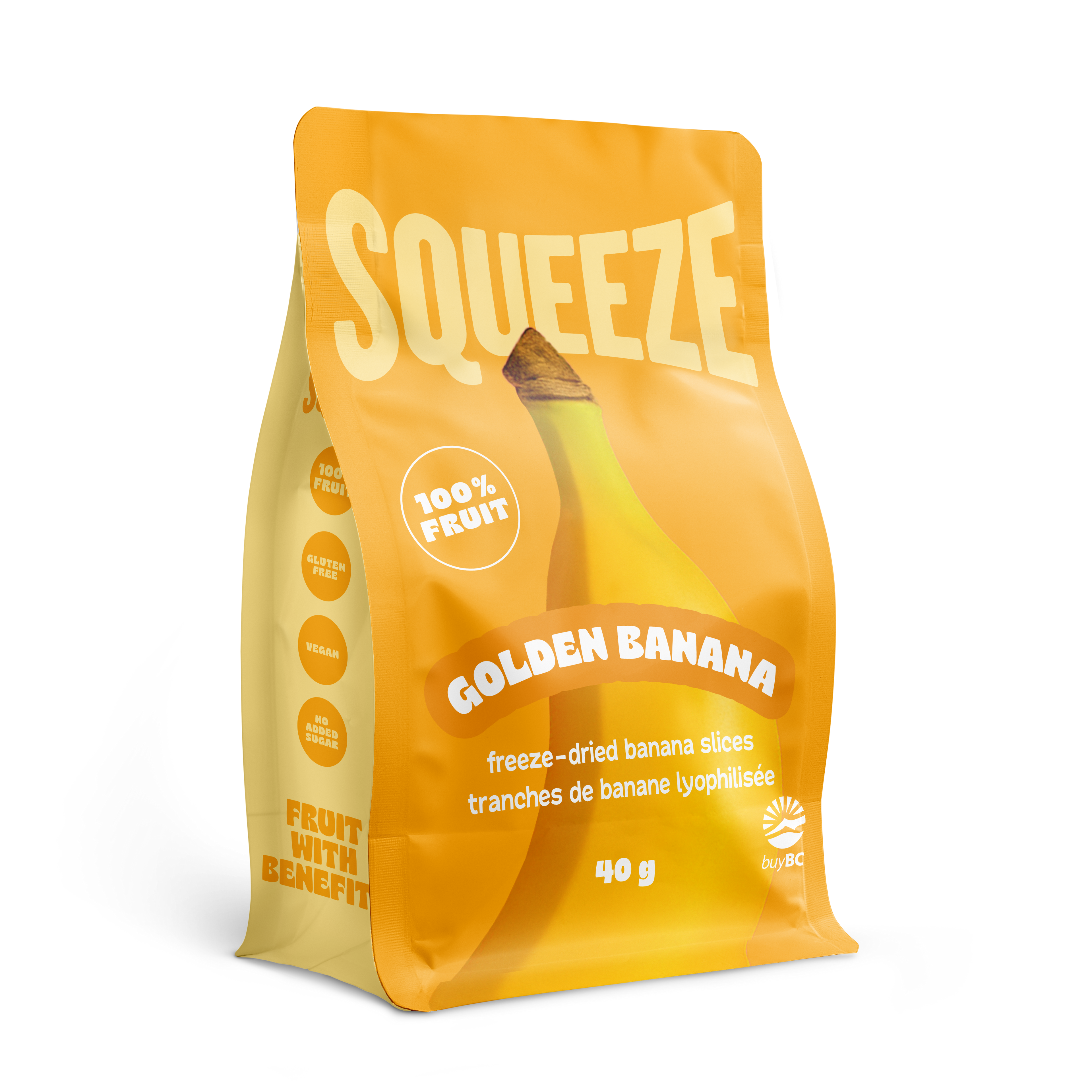 GOLDEN BANANA - FREEZE-DRIED BANANA SLICES (40g)